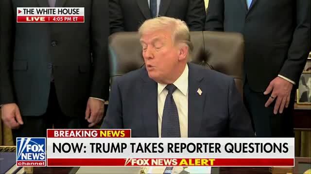 ‘You’re Such a Disgrace!’ Trump Rages at Reporter Questioning Trump’s Iran Timeline