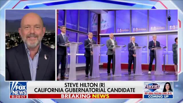 Steve Hilton on CA Gov Debate: Dems Treat People Like Fools, ‘They Are Shaming California in the Eyes of the World’