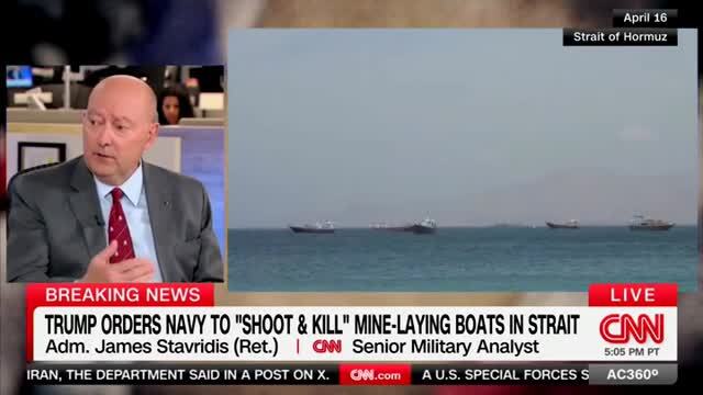 Ret. Adm. Stavridis: ‘Necessary’ to Attack Iranian Boats that Lay Mines in Strait of Hormuz