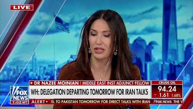 Nazee Moinian: Iran Plays ‘Hard to Get’ in Negotiation Tactics