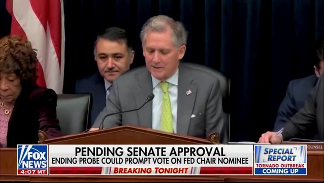 Bret Baier: Current Fed Chair Jerome Powell ‘Is Off the Hook for Now,’ Investigation Was Concerning an Expense Upgrade at the Office