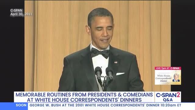 Flashback: Obama Roasts Trump at White House Correspondents’ Dinner