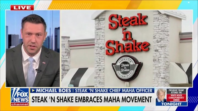 Steak ‘n Shake Chief MAHA Officer: ‘We Want Americans to Eat Real Food’