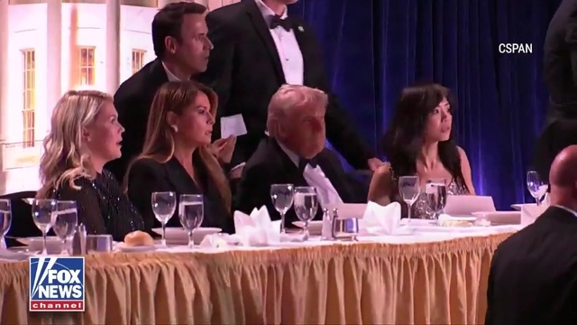 Fox News: Trump and First Lady ‘Are Rushed Out of the W.H. Correspondents’ Dinner,’ Attendees Were Seen Covering Around Their Tables