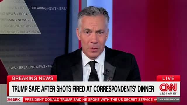 CNN’s Wolf Blitzer Says He Was Standing Close to the WHCD Gunman as the Secret Service Threw Him to the Ground