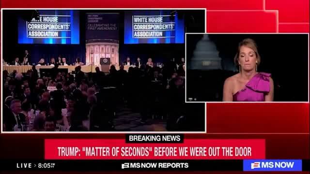 MS NOW: It Is Unclear Who the Target at the WHCD Was