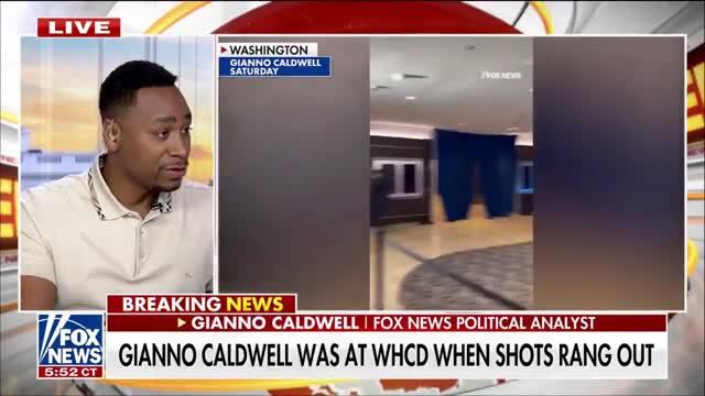 Gianno Caldwell on WHCD: ‘I Heard Boom,’ Then Boom, Boom, Boom and You See the Gun Smoke Coming from Outside the Door