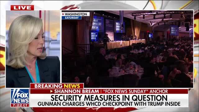 Fox News: Todd Blanche Tells Shannon Bream That the WHCD Shooting Suspect Had Traveled Across the Country by Train