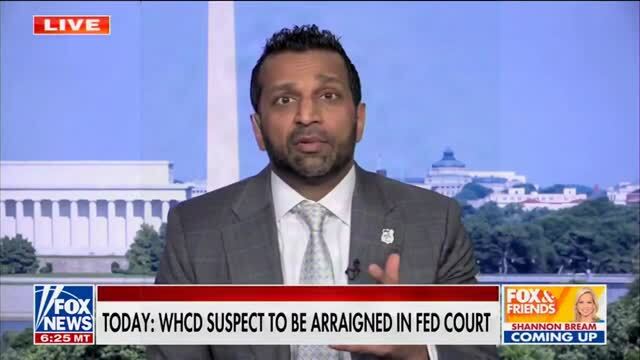 FBI Dir. Patel on the Gunman’s Moves Leading up to the WHCD: ‘We Have All of Those Questions Answered’