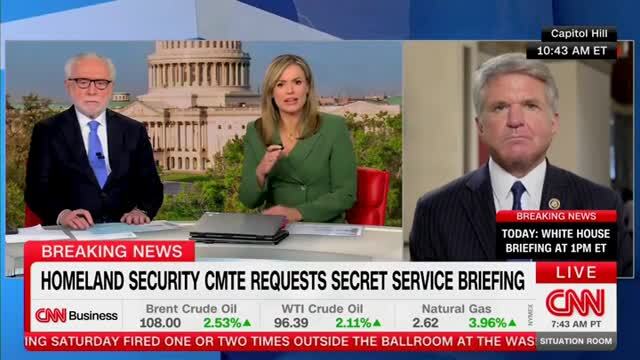 CNN Host Asks GOP Lawmaker About 92-Year-Old Chuck Grassley Becoming President if WHCD Turned Tragic