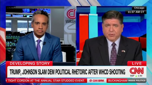 J.B. Pritzker: WHCD Assassination Attempt Is a Sad Reminder of Uptick in Political Violence on Both Sides