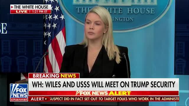 Press Sec. Leavitt: W.H. Ballroom Will Allow Cabinet Members to Gather Without Fear of Political Violence