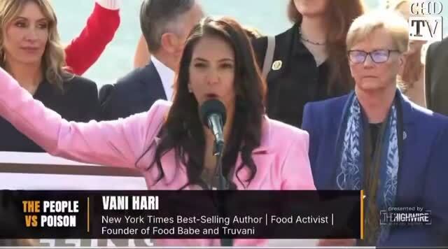 ‘We’re Done Pretending This Is Normal’: Vani Hari Slams Trump on Behalf of MAHA, Says the Administration Is Protecting Bayer/Monsanto