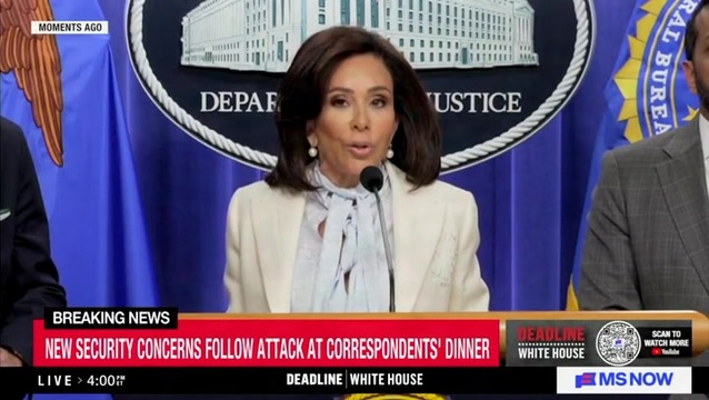 U.S. Attorney Jeanine Pirro on WHCD Shooting: ‘This Was an Attempted Assassination of the President of the United States’