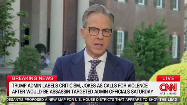 CNN’s Tapper: Kari Lake Approached a CNN Table After the WHCD Shooting, Insulted One of Our Correspondents as ‘Midget’