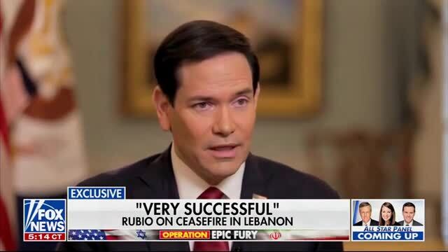 Rubio: ‘Lebanon and Israel Are Not at War, Israel’s Problem Is with Hezbollah’