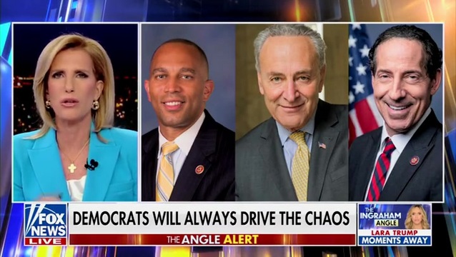Ingraham: Dems’ Language ‘Calls for a Revolution’ When They Call Trump a ‘Tyrant’