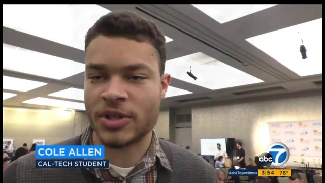Cole Allen Appeared in an ABC News Report Back in 2017
