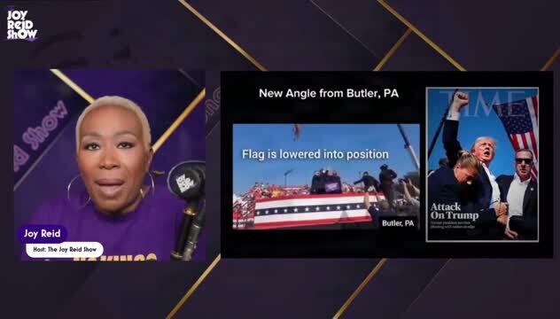 Joy Reid Says the Attack at Butler and at the WHCD Might’ve Been Staged, with Russia’s Assistance