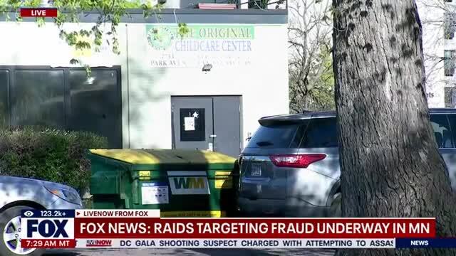 FOX: FBI and HSI Are Currently Raiding 20+ Locations in the Minn. In Relation to Ongoing Federal Fraud Investigations