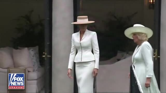 Melania Trump and Queen Camilla Take a Picture with Students Who Showcased AI-Enabled Glasses and Virtual Reality Technology at the W.H.