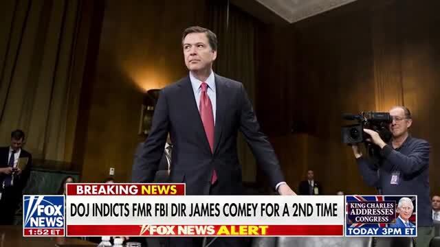 Fox News: Fmr. FBI Dir. James Comey Has Been Indicted Again in Relation to His ‘86 47’ Seashell Post