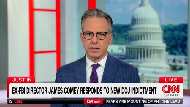 CNN: James Comey Is Indicted over a Picture of Seashells in the Shape of 8647