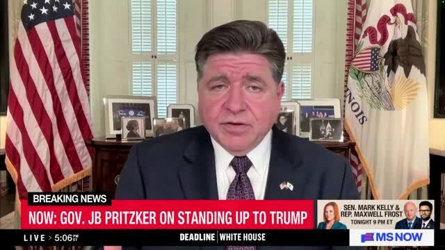 Gov. J.B. Pritzker Wants a Witch Hunt Against ICE Agents Whenever Democrats Retake Power