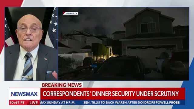 Rudy Giuliani on WHCD Shooting: ‘Wolves Hunt in Packs,’ ‘One Lone Wolf After Another Defies Rationality’