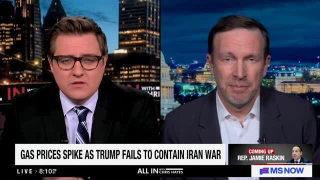Sen. Chris Murphy: Trump Can Say We’ve Already Won the War, ‘But Americans Are Getting Devastated’ By Rising Oil Prices
