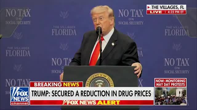 Trump Tells Story About Calling Foreign Leaders over Drug Prices