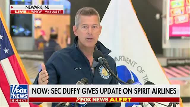 Sec. Duffy Gives Update on Spirit Airlines: Airline Industry Is ‘Stepping Up and Trying to Provide Relief’