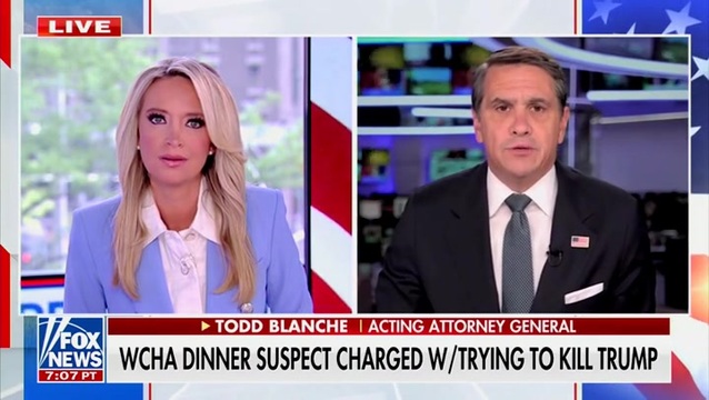 Acting AG Blanche on W.H. Ballroom: ‘You’re Ignoring Reality if You Say that We Don’t Need a Structure Like That to Help Keep the President Safe’