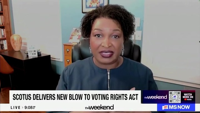 Stacey Abrams: ‘Democracy Cannot Win Again Unless the Entire Nation Comes Together to, for the Second Time, Fight for Black and Brown Folks in the South’