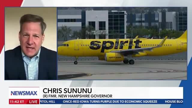 Chris Sununu on Spirit Airlines: Trump Tried 100 Different Ways to Make This Work, Because He Cared About the Customers and Employees