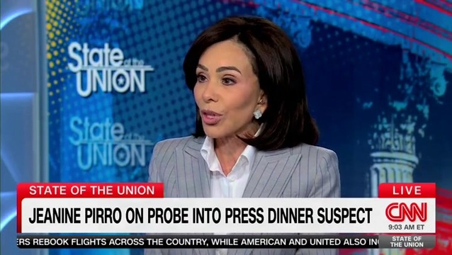 Jeanine Pirro on Additional Surveillance Video of WHCD Shooter: There Will Be More, We‘ve Released ‘Everything We Needed for the Detention’
