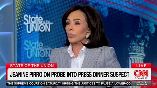 Jeanine Pirro on Canine Reaction to WHCD Shooter: As I Understand, It’s a Bomb Dog