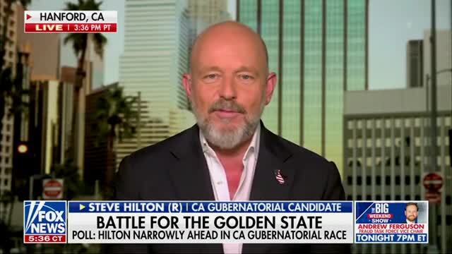 Steve Hilton: Every Democrat in CA Gubernatorial Debate Has the Same Answer, ‘It’s All Trump’s Fault’