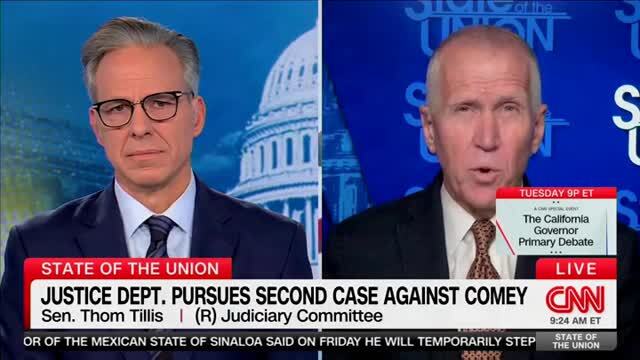 Thom Tillis: ‘I Can’t Find Any Evidence that 86 Is Used to Call for Violence’