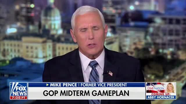 Pence: Republicans Just Need to Remind People on the BBB, Tax Cuts ... ‘We Got a Great Story to Tell’