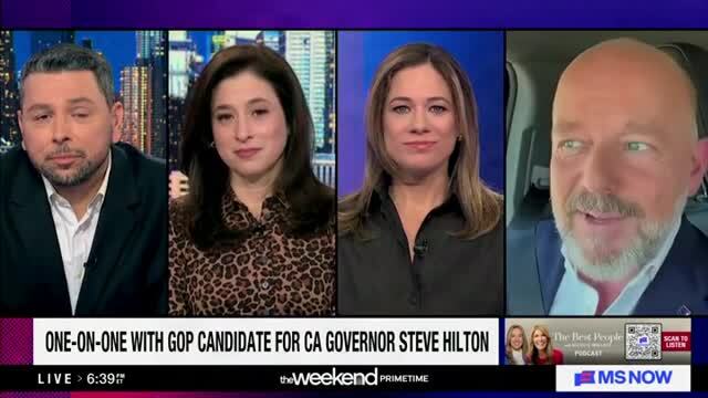 MS NOW Panel Press Steve Hilton if Joe Biden Won the 2020 Elections: ‘Do You Believe in Facts and Evidence?’