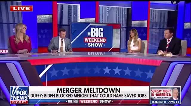 Fox Panel Slam Elizabeth Warren’s ‘Hypocrisy,’ Pointing out that Merger She Blocked Could’ve Saved the Airline Today