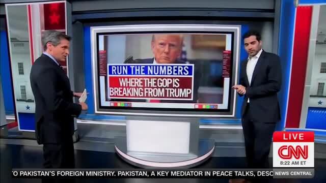 CNN’s Enten: Republican-Leaning Independents Are Dragging Down Trump’s Approval Ratings