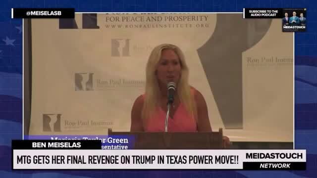 MTG: Trump Texted Me that if My Son Gets Killed, I Deserve It Because I Was a Traitor to Him