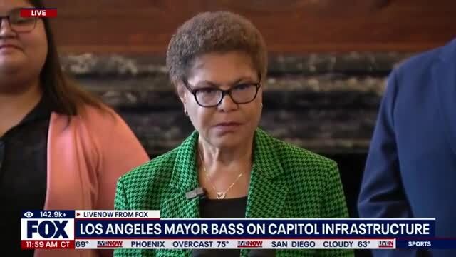 LA Mayor Karen Bass: ‘We Need Our FEMA Reimbursement’