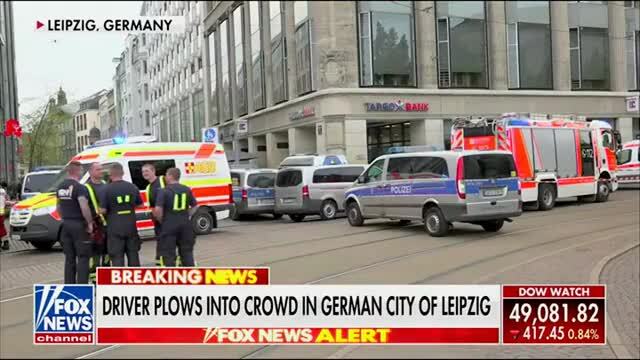 Fox News: Driver Plows into a Crowd in Germany, Killing Two People