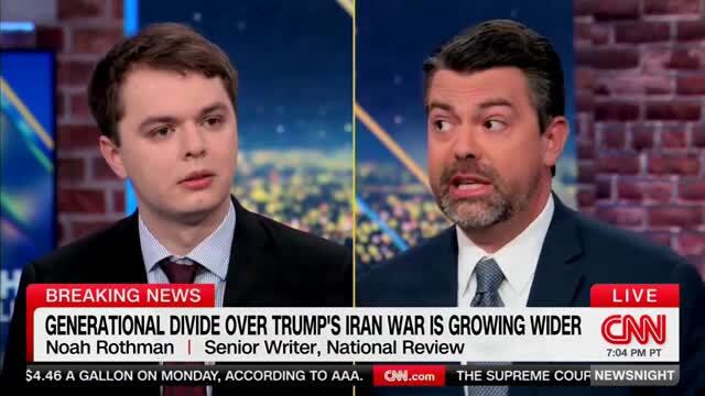 Noah Rothman Battles Adam Mockler: Iran ‘Shut Down the Strait of Hormuz in the 80s’ and ‘They Opened it Up’