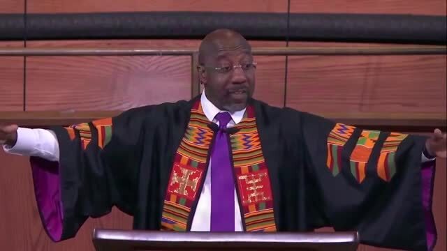 Warnock’s Church Sermon Blasts Supreme Court’s Decision’s ‘Bald Faced Lie’ to Weaken Voting Rights Act