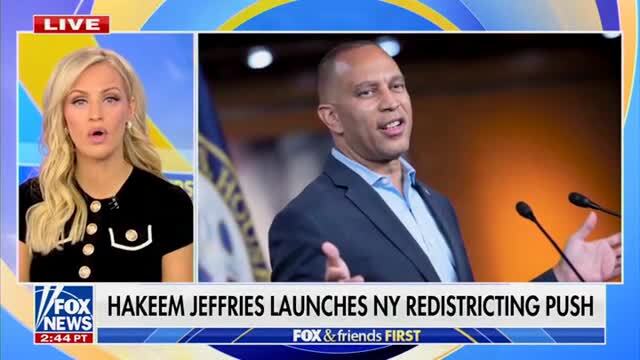 Fox News: Rep. Hakeem Jeffries Launches a NY Redistricting Push