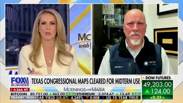 Chip Roy: Texas Is Just Adjusting Itself with Its Redistricting as a Response to the Games Dems Have Been Playing